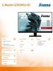 Monitor G-Master 27 cali G2760HSU-B3 TN,165Hz,0.5ms,400cd/m2,HDMI,DP,USB